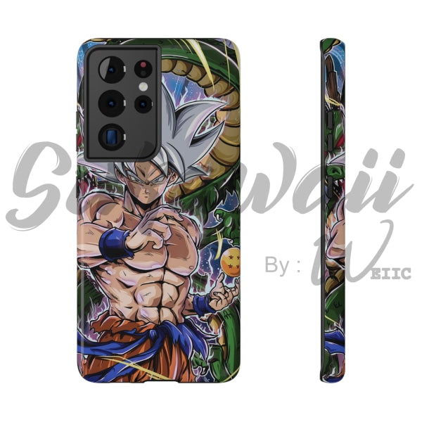 Goku Phone Case Samsung Galaxy S21 Ultra / Glossy Without Gift Packaging
