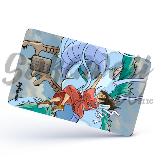 Premium Credit Card Cover - Spirited Away Sticker