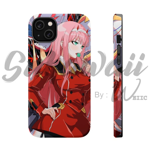 Zero Two Magsafe Tough Cases - Iphone 15 Only Iphone 14 Plus / Glossy Phone Case
