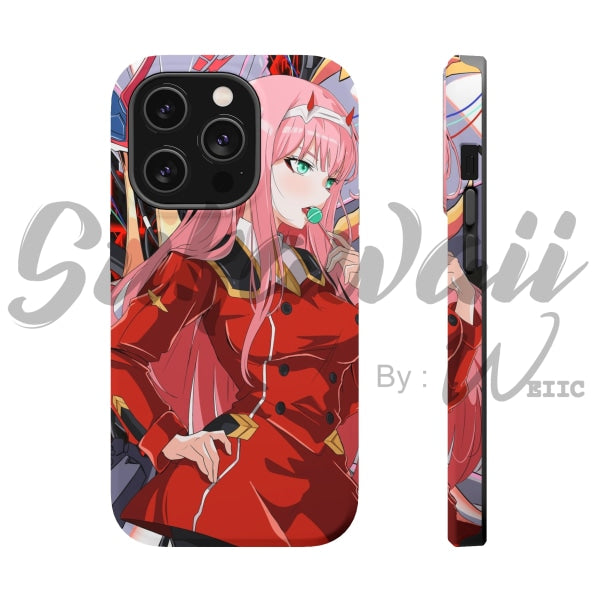 Zero Two Magsafe Tough Cases - Iphone 15 Only Iphone 14 Pro / Matte Phone Case